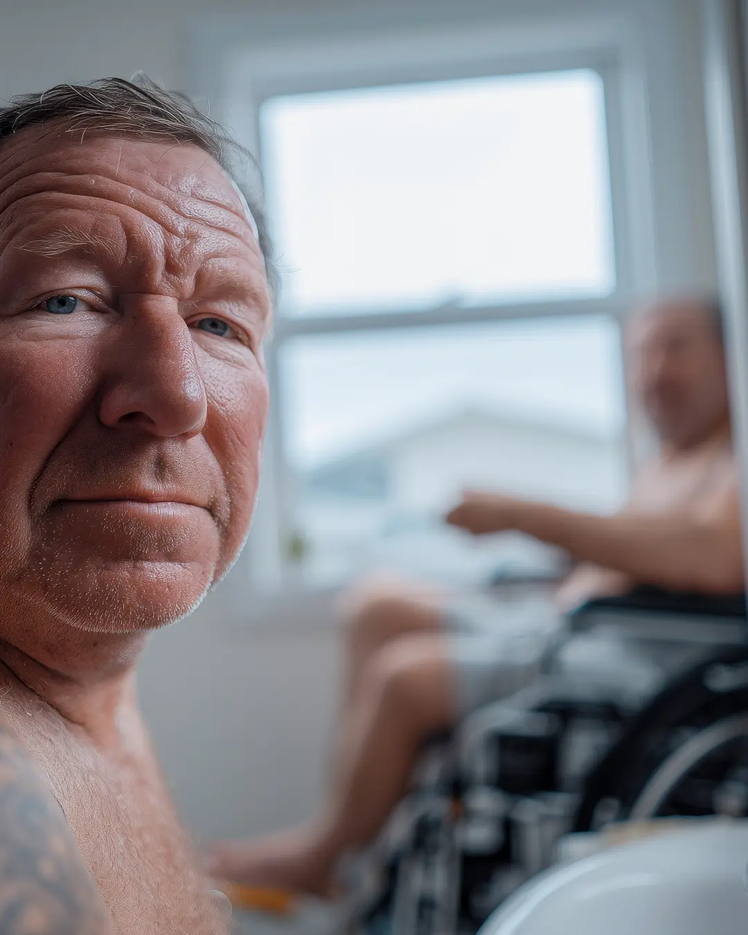 aide douche seniors, salle de bains seniors, installation douche personne âgée